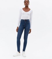 New Look Tall Blue Lift & Shape Jenna Skinny Jeans
